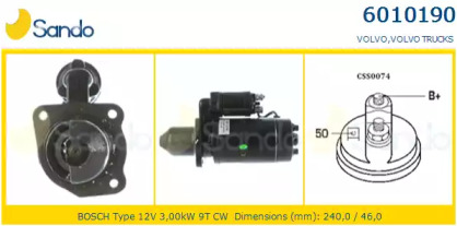 Стартер SANDO 6010190.0
