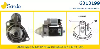 Стартер SANDO 6010199.0