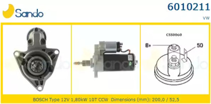 Стартер SANDO 6010211.0