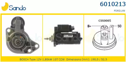 Стартер SANDO 6010213.2