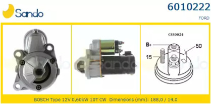 Стартер SANDO 6010222.0