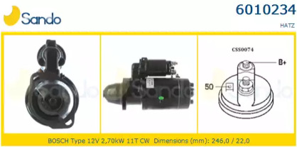 Стартер SANDO 6010234.0