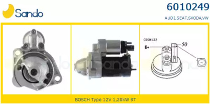 Стартер SANDO 6010249.0