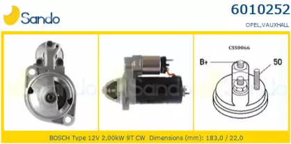 Стартер SANDO 6010252.0
