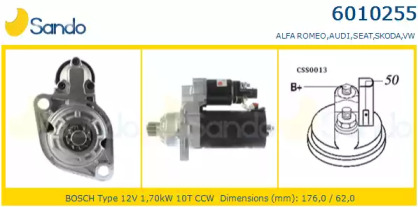 Стартер SANDO 6010255.0