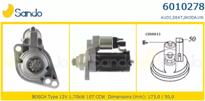 Стартер SANDO 6010278.0