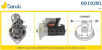 Стартер SANDO 6010281.0