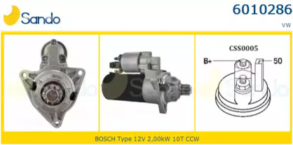 Стартер SANDO 6010286.0