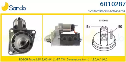 Стартер SANDO 6010287.0