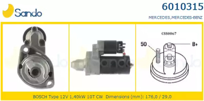 Стартер SANDO 6010315.1