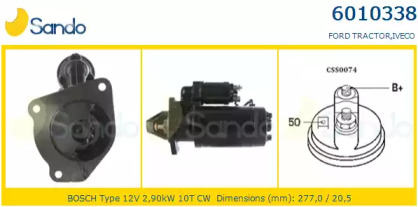 Стартер SANDO 6010338.0