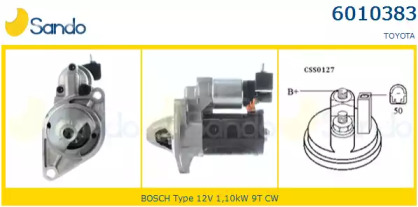 Стартер SANDO 6010383.0