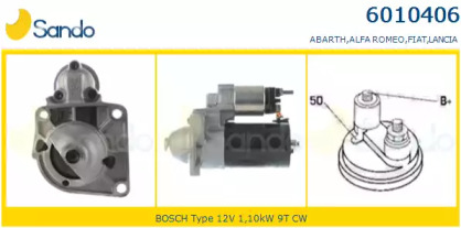 Стартер SANDO 6010406.1