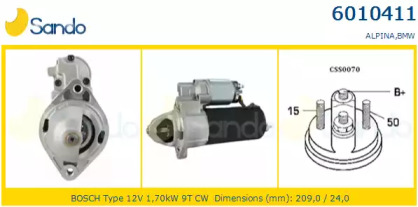 Стартер SANDO 6010411.0