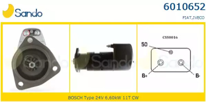 Стартер SANDO 6010652.3