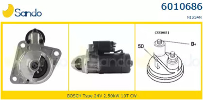 Стартер SANDO 6010686.0
