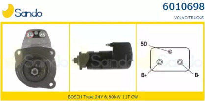 Стартер SANDO 6010698.3