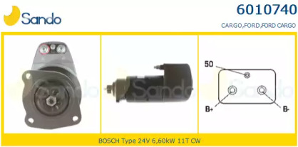 Стартер SANDO 6010740.3