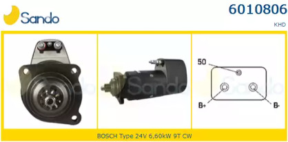 Стартер SANDO 6010806.0