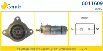 Стартер SANDO 6011609.1