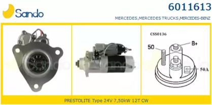 Стартер SANDO 6011613.1