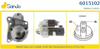 Стартер SANDO 6015102.1