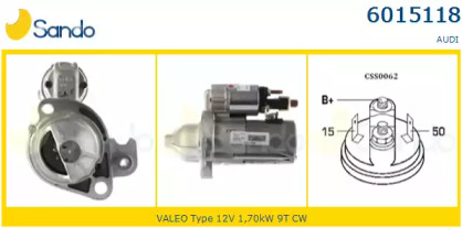 Стартер SANDO 6015118.1