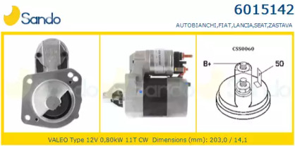 Стартер SANDO 6015142.0