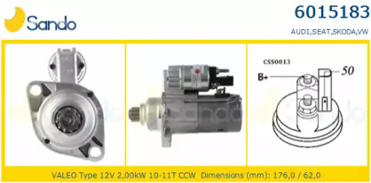 Стартер SANDO 6015183.0