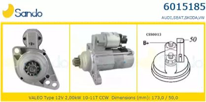 Стартер SANDO 6015185.0