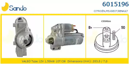 Стартер SANDO 6015196.1