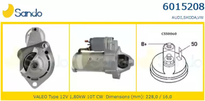 Стартер SANDO 6015208.1