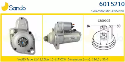 Стартер SANDO 6015210.1
