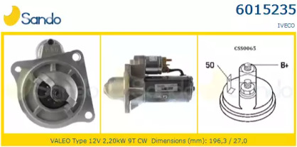 Стартер SANDO 6015235.1