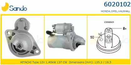 Стартер SANDO 6020102.0