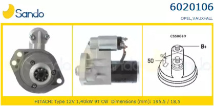 Стартер SANDO 6020106.0