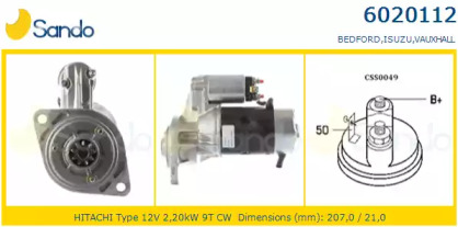 Стартер SANDO 6020112.0