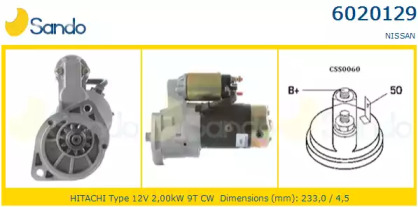 Стартер SANDO 6020129.0