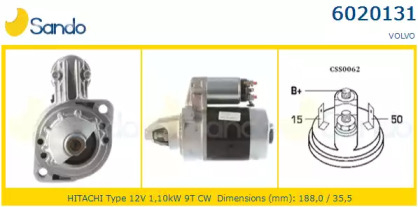 Стартер SANDO 6020131.0