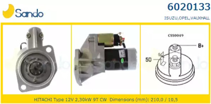 Стартер SANDO 6020133.0