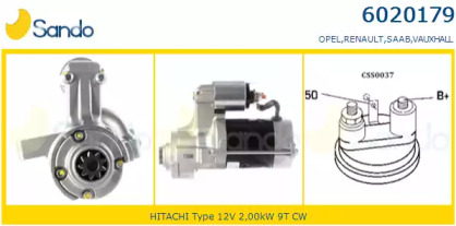 Стартер SANDO 6020179.0
