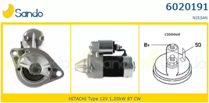 Стартер SANDO 6020191.0