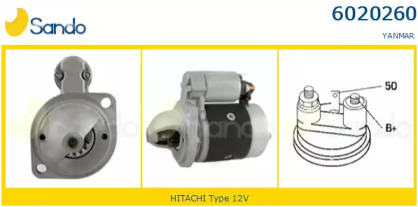 Стартер SANDO 6020260.1