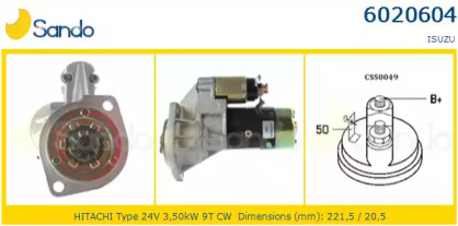 Стартер SANDO 6020604.0
