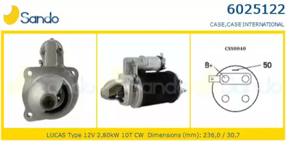 Стартер SANDO 6025122.1