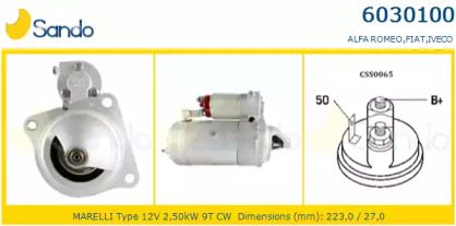 Стартер SANDO 6030100.1