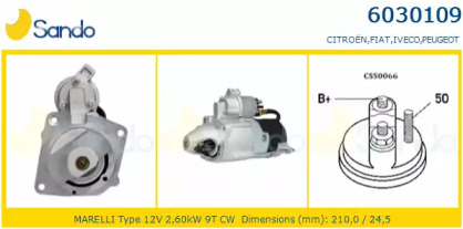 Стартер SANDO 6030109.0