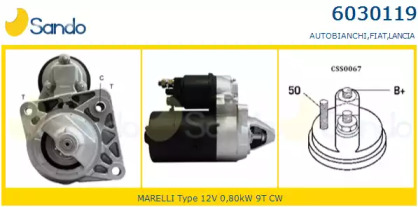 Стартер SANDO 6030119.2