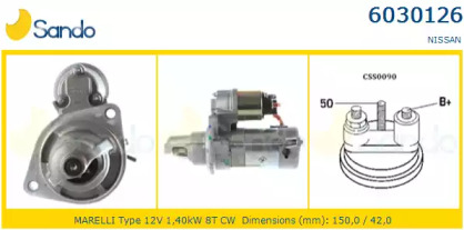 Стартер SANDO 6030126.0