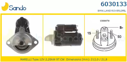 Стартер SANDO 6030133.1